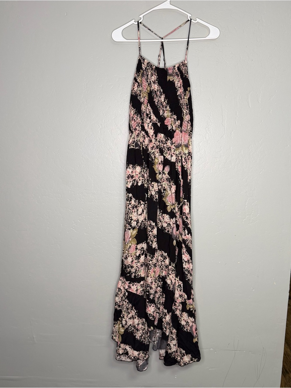 Free People Heat Wave Printed Maxi Dress Sz M